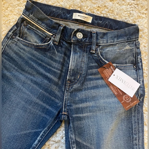 MOUSSY VINTAGE DENIM NWT - Picture 2 of 3